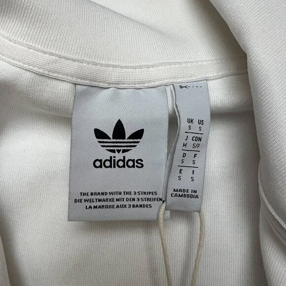 Adidas The First Track Top 'Cloud White' IW3233 Jacket size S